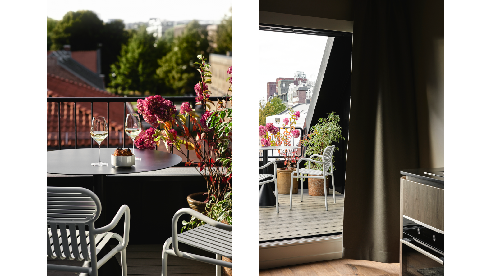 W1 Att Kvadraturen Deluxe Suite with Balcony Balcony